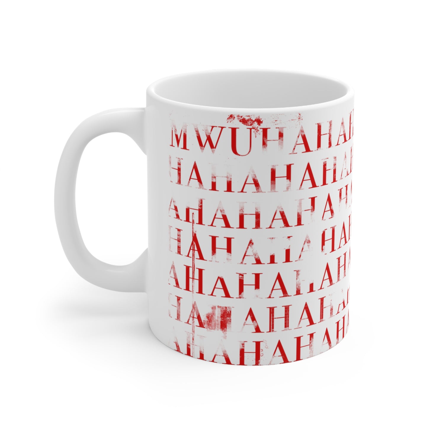 Halloween "Evil laugh" Ceramic Mug, 11oz