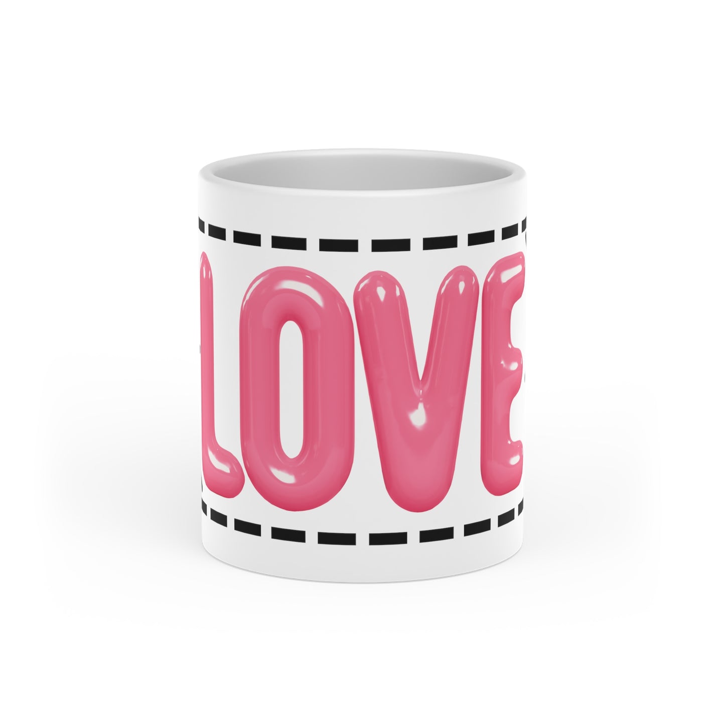 "You & Me, Love", Heart-Shaped Mug